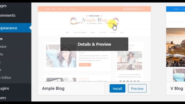 How to install and change theme in WordPress | WordPress Tutorial For Beginners Part 3 смотреть онлайн
