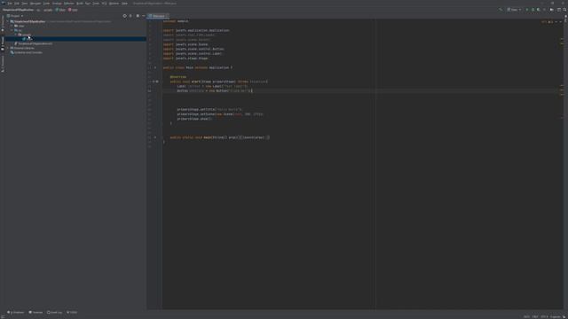 A Simple JavaFX application without FXML смотреть онлайн