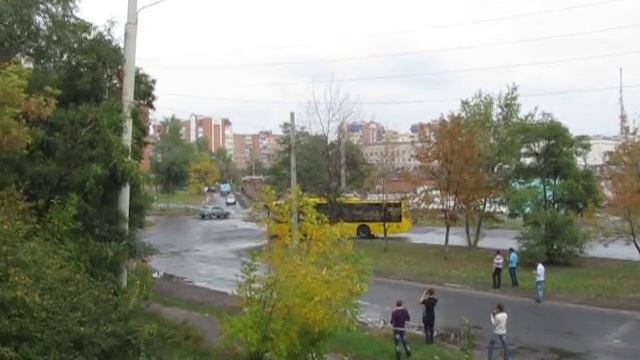 Троллейбус Богдан Т701.10 на Леваде (Полтава) смотреть онлайн