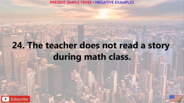 Present Simple Tense + 150 Example Sentences