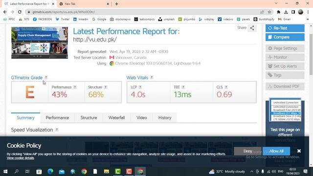 Website Speed Test | Website SEO| Performance Check смотреть онлайн