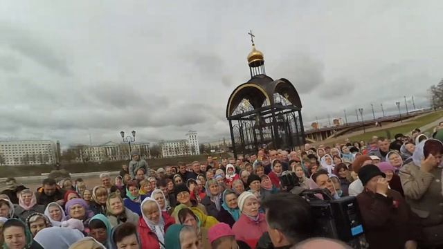 7 апреля в Витебске православные верующие праздновали Благовещение Пресвятой Богородицы смотреть онлайн