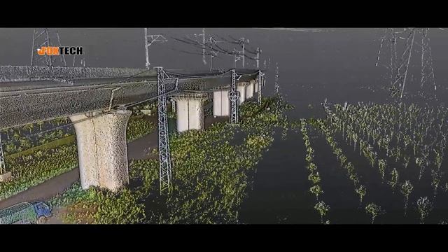 3D Laser Scanning Overpass and Powerline in 10mins Using SLAM100 Mobile Laser Scanner смотреть онлайн
