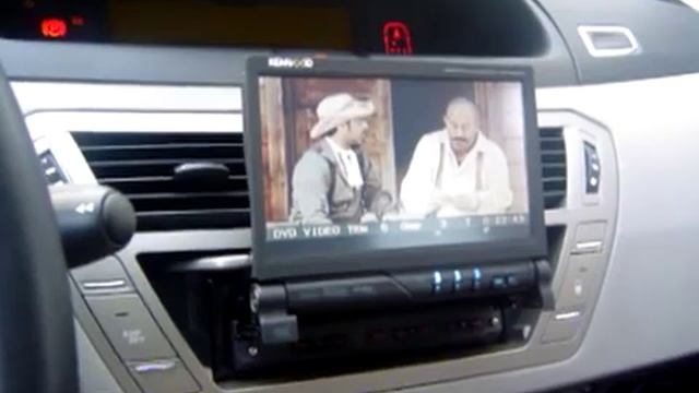 Citroen C4 Picasso and Kenwood KVT-524 смотреть онлайн