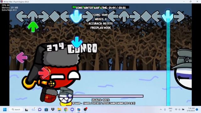 FNF Countryballs Week - Winter War, but I charted it with 7 keys смотреть онлайн
