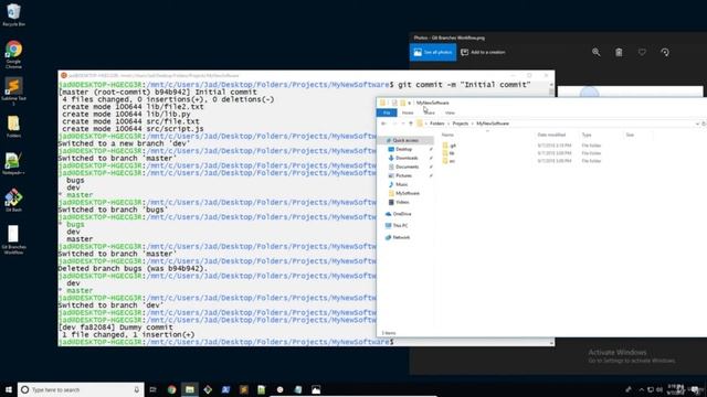 Git commit, initial commit, checkout смотреть онлайн