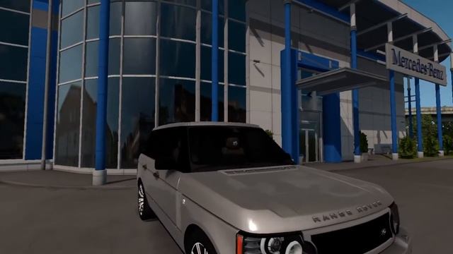 Range Rover Supercharged 2008 версия 2.1 для Euro Truck Simulator 2 (v1.32.x, - 1.34.x) смотреть онлайн