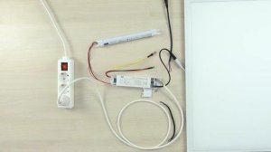 Подключение БАП40 к светодиодной панели IEK