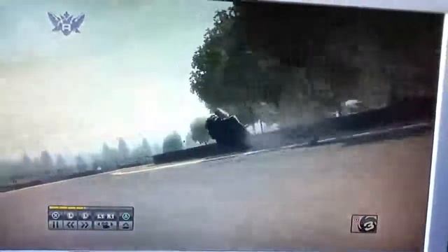 Race Driver Grid spa crash aston martin dbr9 ps3 смотреть онлайн