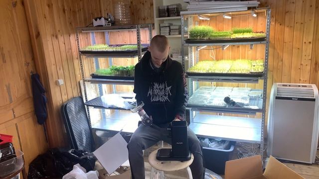 Обзор соковыжималки для витграсса! Шнековая соковыжималка Hurom Chef GI-SBE08 смотреть онлайн