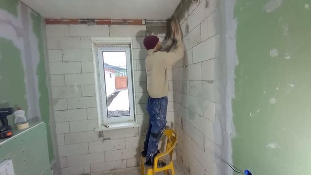 43. Bathroom. Сам не верил что так круто получится. Сан узел. Душевая кабина. Керамогранит. смотреть онлайн