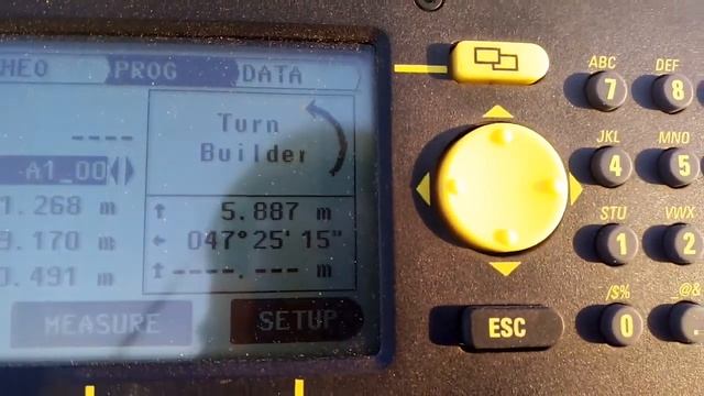 How to do Layout by coordinate with lieca builder 405 total station смотреть онлайн