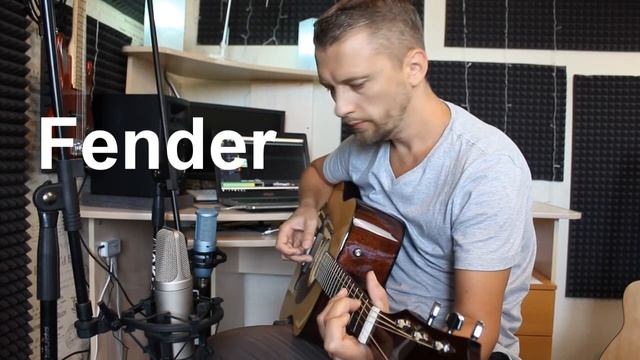 Yamaha f310 vs Fender fa-125. Сравнение гитар. смотреть онлайн