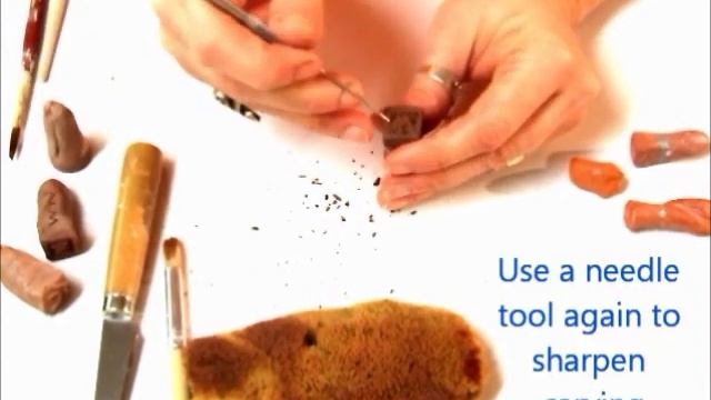 Carving Clay Signature Stamps- Ceramic Pottery Bisque Marking Stamps- Intro for All Classes смотреть онлайн
