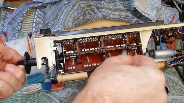 Океан 214 . Экспресс - РЕМОНТ ! Ч4 . Барабанный Переключатель - Блок КСДВ - профилактика . смотреть онлайн