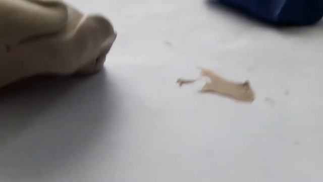 как смешать белый пластилин?