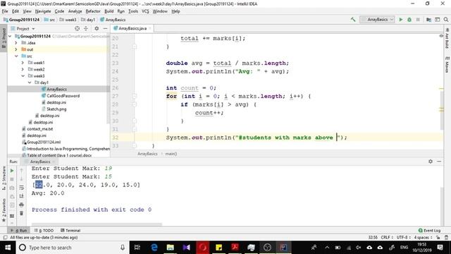 Continue Arrays, for each Java SE смотреть онлайн