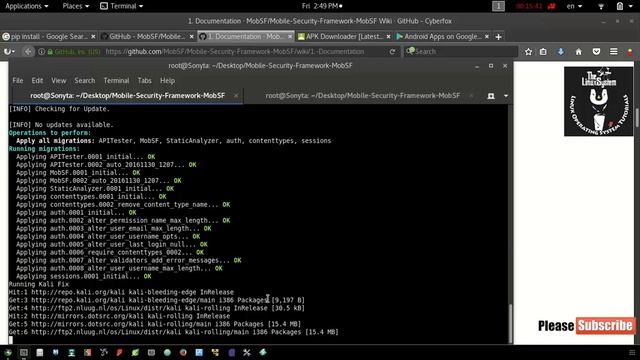 How to Installation MobSF on Kali Linux for Mobile Pentesting and Review смотреть онлайн