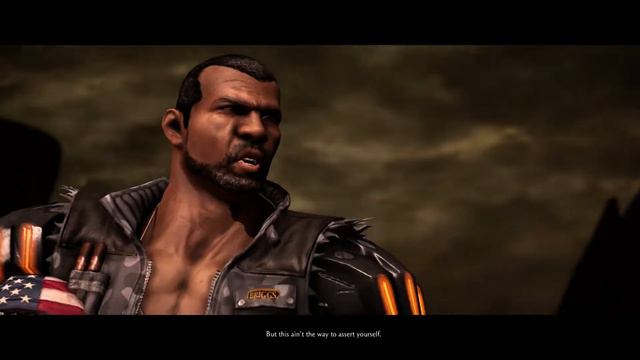 mortal kombat 10. Jax destroys everyone смотреть онлайн