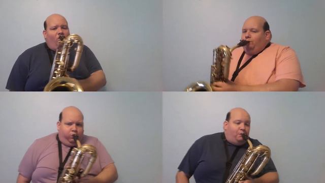 Blue Moon for Bari Sax Quartet смотреть онлайн