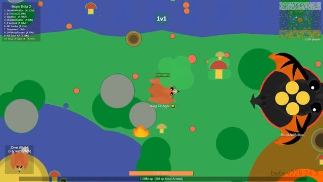 MOPE.IO / NEW GOLDEN EAGLE & PTERODACTYL INVINCIBLE GLITCH! / NEW GLITCH GAMEPLAY & TROLLING VIDEO! смотреть онлайн