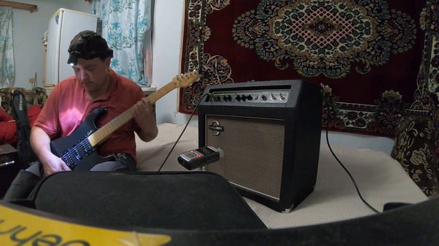 Godin FreeWay Classic, Carlsbro TC-60, 2* EL34. Tube amp & Guitar. Ламповый Ламповий комбо Гітара смотреть онлайн