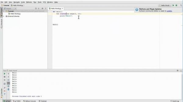 Python Tutorial #1 - For Loops
