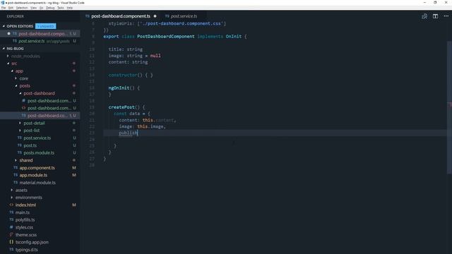 How to build a Blog (CRUD) with Angular 5, Firebase and Angular Material смотреть онлайн