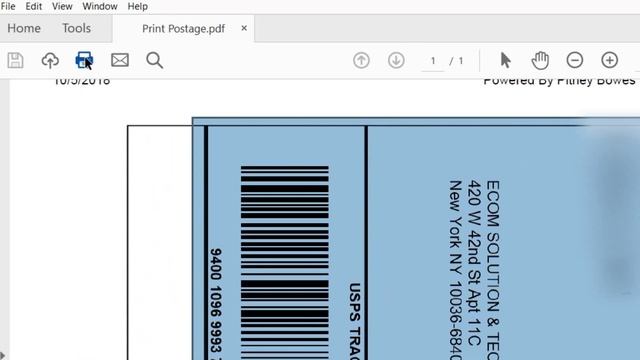How to Print Incorrect Format PDF Shipping Labels - See New Video Link for UPDATE Adobe Reader 2023 смотреть онлайн