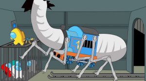 Thomas Train Vs Among Us | Among us animation