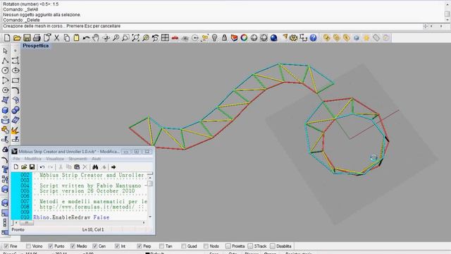 Möbius Strip Creator and Unroller смотреть онлайн