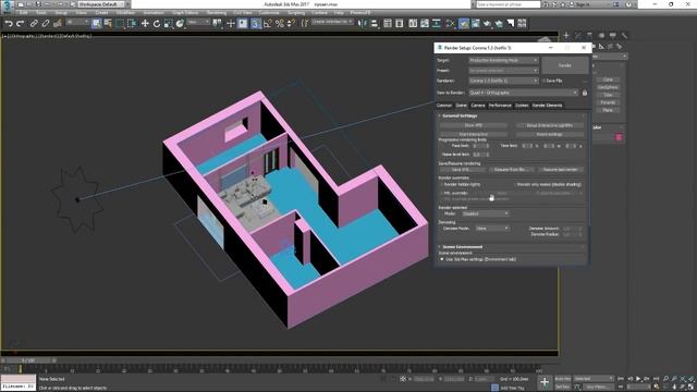 Мастер-класс "Интерьер в 3ds Max & Corona Renderer" смотреть онлайн