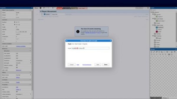 Introducing Construct 3 ( TOP Down RPG Tutorial ) - Part 1
