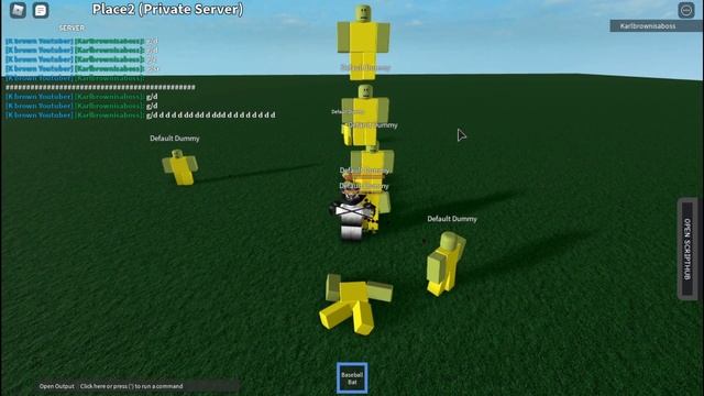 Roblox Baseball Bat V5 Script Showcase смотреть онлайн