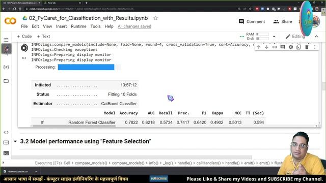 Hindi | PyCaret Classification | Low-Code ML | Python | Part 3 @c4yourselfyt смотреть онлайн