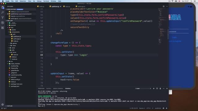 9 Adding the buttons || Build React Native Complete App смотреть онлайн