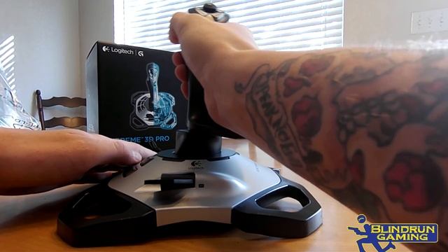 Logitech Extreme 3D Pro Joystick Unboxing and Review смотреть онлайн