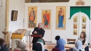 Особенности церковного пения. Лекцию читает Василенко Михаил