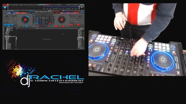 Dj Rachel - Virtual DJ mix using OBS смотреть онлайн