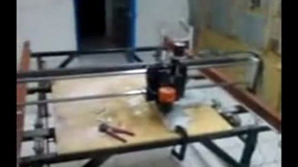 самодельный cnc  - homemade cnc