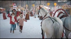 Реклама Домик в деревне - "Попробуйте настоящий вкус масленицы!"