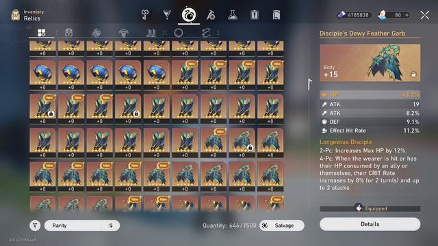 Honkai Star Rail - Blade Relic Farming смотреть онлайн