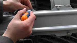 Защитная сетка в бампер Рено Логан 2 Яшка ТВ Самый простой и дешевый способ