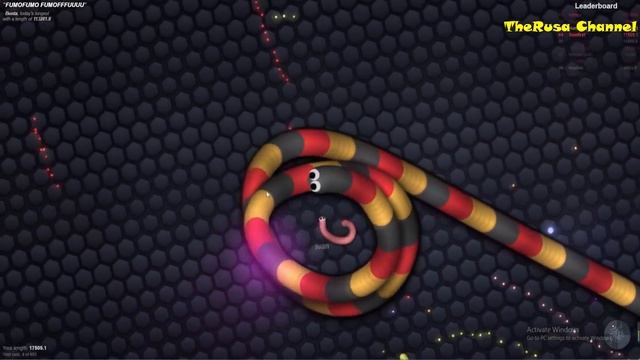 Рекорд в Slither Io 100 000 к+ I Как правильно играть в Слизарио