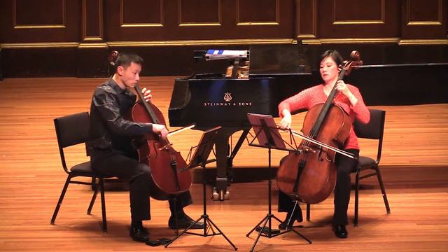 Danzas Latinoamericanas (2 cellos) - I. Autumn in Buenos Aires - I. Otoño en Buenos Aires смотреть онлайн