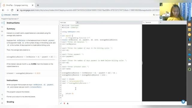 Programming Exercise 3-7 смотреть онлайн