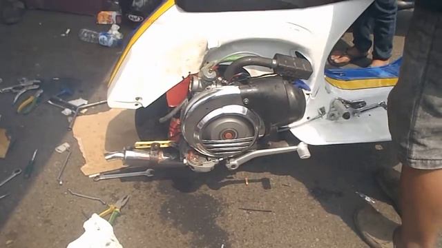 skuter keboot on paddock Bscooter tuning смотреть онлайн
