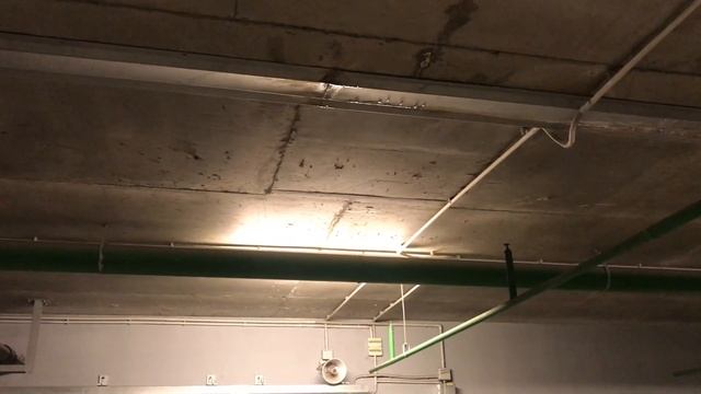 Протечка на паркинге в ЖК Водный (часть 2)