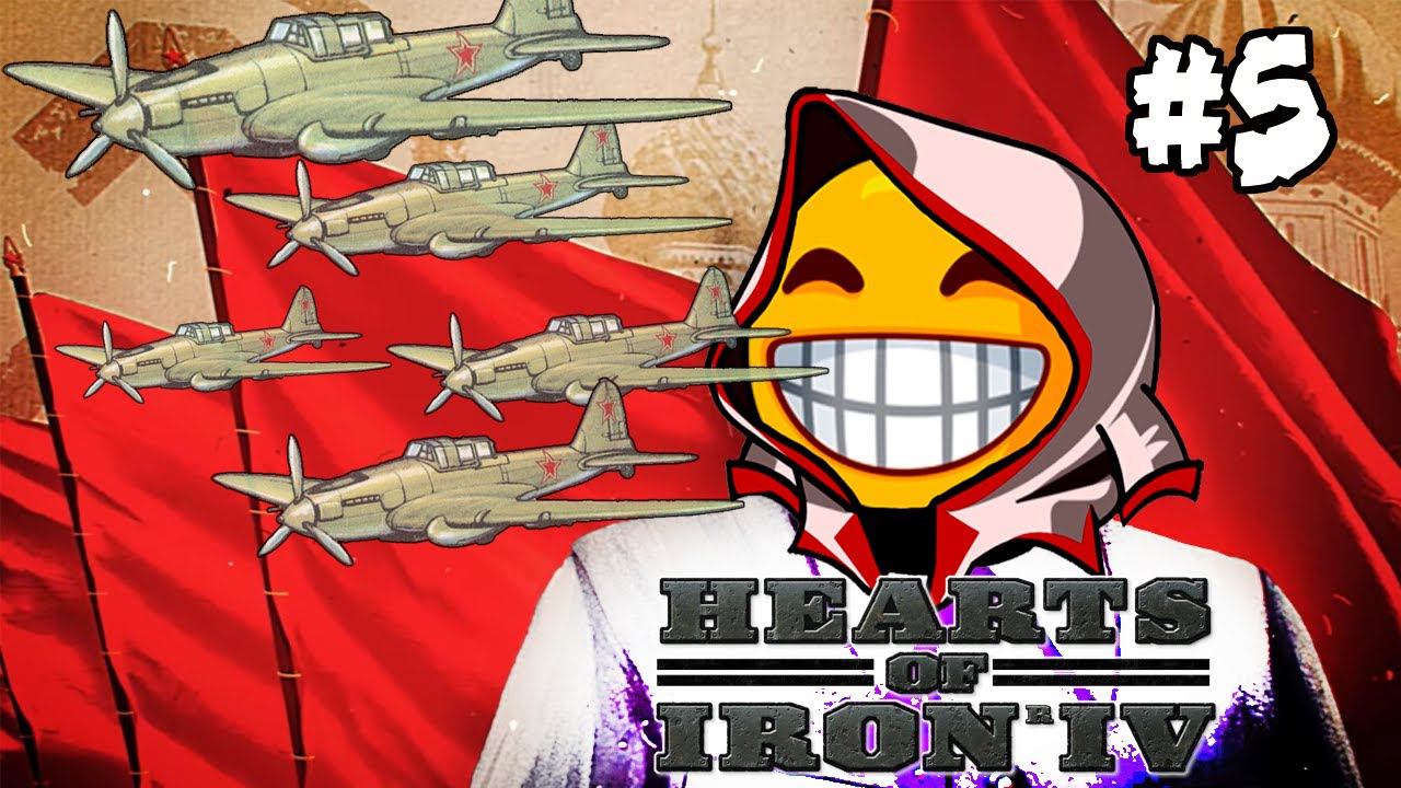 Только Самолёты за советский союз Hearts of Iron IV | сетевая игра hoi4 №5 смотреть онлайн