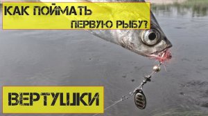 Ловля на вертушки. Как поймать первую рыбу спиннингом.